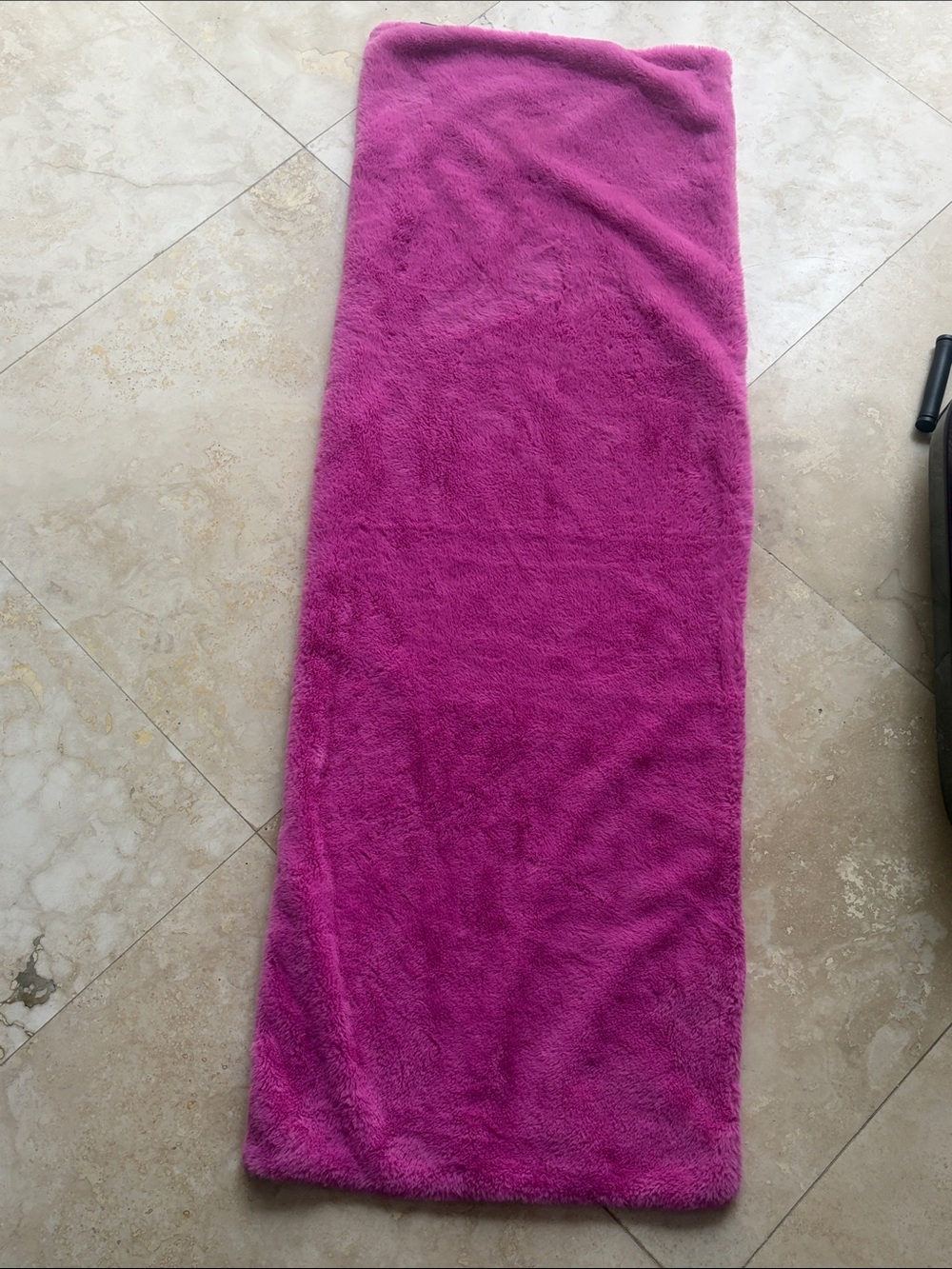 UGG body pillow cover-hot pink-super soft